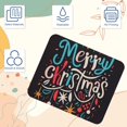 thumbnail image 3 of Christmas Square Desk Pad Mouse Mat Gaming Mousepad, 8.3x9.8 Inch, Non-Slip Rubber Bottom, Printed, Suitable for Office and Gaming, 3 of 6