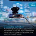 thumbnail image 2 of Detector de radar láser Escort MAX 360c - WiFi y Bluetooth habilitado, protección de 360°, alcance extremadamente largo, alertas de voz, compatible con Apple CarPlay y Android Auto, negro, 2 of 5
