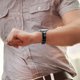 thumbnail image 5 of Correa de cuero compatible con correa Apple Watch 41 mm 45 mm 49 mm, correa delgada de cuero genuino con cierre de metal en forma de D para correas iWatch Serie 8, 5 of 5