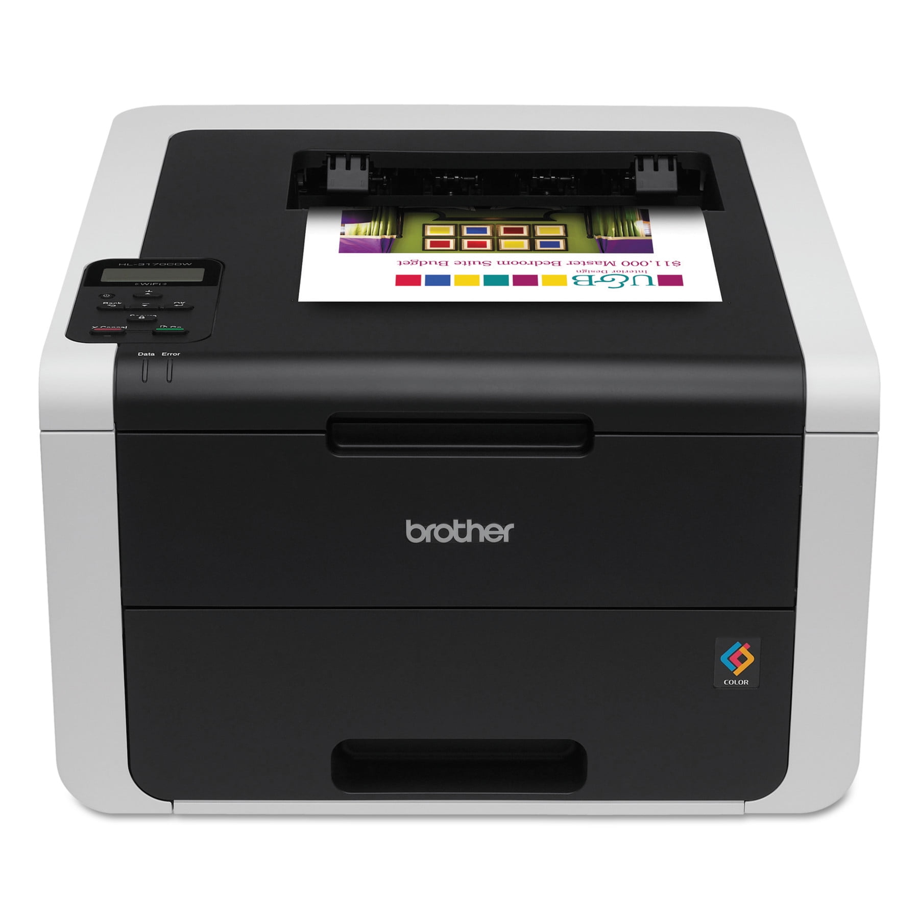 Brother HL-3170CDW Digital Color Printer with Duplex Printing and Wireless Networking by Brother