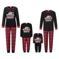 thumbnail image 1 of Pijama De Navidad, Camiseta Impresa Con Letras De Manga Larga Con Pijama De PantalóN Largo A Cuadros ; Papá XXL, 1 of 4