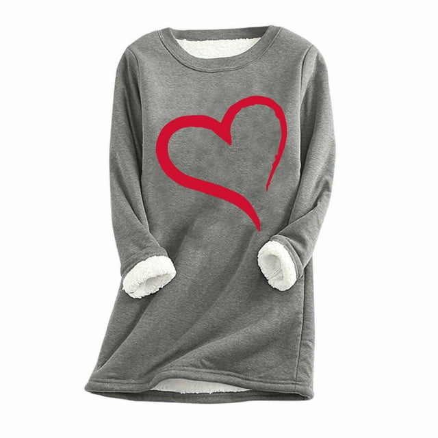 Birdeem Womens Large Loose Raglan Top Thickened and Velvet Lamb Wool Warm Underlay