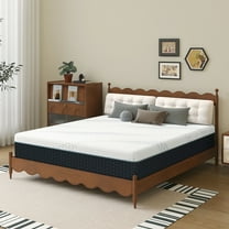 NISIEN Firm King Mattress 14 Inch Memory Foam Mattress King Size Bed in a Box for Back Pain Relief and Cool Sleep with Gel Foam and Removeable Fiberglass Free Cover, CertiPUR-US Certified