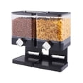 thumbnail image 2 of Dispensador de Cereal Doble Aquila Cuadrado Negro Modelo Dolce, 2 of 5