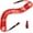 25FT, variant on 1/4 in x 25 ft Polyurethane Recoil Air Hose with Bend Restrictors Compressor Hose with 1/4" Industrial Universal Quick Coupler and I/M Plug Kit, Red