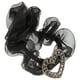 thumbnail image 3 of Shiny Rhinestone Pelo Scrunchies Girl Elastic Bandas de Pelo Panipolla Titular, 3 of 6