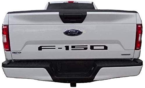Tailgate Insert Decals Black Letters Stickers for Ford F-150 F 150 2018 2019 2020