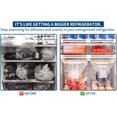 thumbnail image 5 of 10 Pieces Fridge Organizer Zippered Bags and Fridge Organizer, Freezer Shelf, Fridge Hanging Organizer, 5 of 5