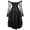 Black, variant on FASHOFT Halloween Dresses for Women Corset Dress with Sleeves off the Shoulder Lace Floral Costume Bridal Wedding Renaissance Dress Black L