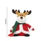 thumbnail image 3 of Isvgxsz Clearance Christmas Decor Dolls, Holiday Ornaments Knitted Fabric Sitting Toys Snowman Reindeer Santa Claus, Perfect for Table Fireplace Indoor Home Decoration Xmas Party Gift Idea, 3 of 6