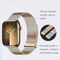 thumbnail image 2 of XIHAMA WatchBand Compatible With Apple Watch Band For Women and Men,41mm 40mm 38mm 42mm 44mm 45mm 49mm,Stainless Steel Milanese Loop Adjustable Strap iWatch S1/2/3/4/5/6/7/8/9/SE Ultra, 2 of 7