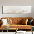 thumbnail image 6 of Panoramic Peaks Heavily Textured Hand Painted Framed Canvas Wall Art, 6 of 10