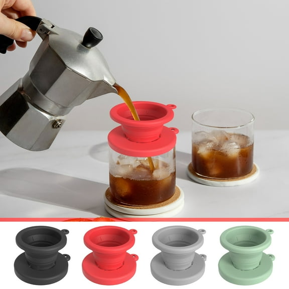 Hand Brewed Coffee Filter Cup Drip Cup for Pour Over Coffee with Reusable Stainless Steel Mesh for Rich Flavor and Easy Cleaning Perfect for Hiking Camping Home and Office Use Topliu