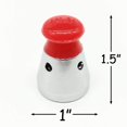 thumbnail image 2 of 3 Pcs Soupape de Décharge Universelle pour Autocuiseur 1.5 Pouce de Hauteur (Rouge), 2 of 2