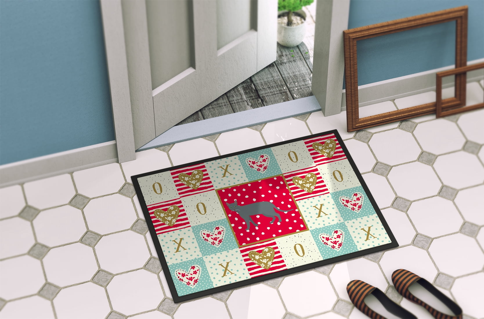 Raas Cat Love Door Mat