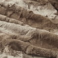thumbnail image 4 of Beautyrest Zuri 60x70 Faux Fur Weighted Blanket with Removable Cover, Tan 12lbs, 4 of 5