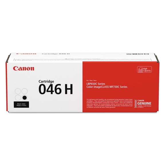 "Canon, CNMCRTDG046HBK, Cartridge 046H High Capacity Black Toner Cartridge, 1 Each"