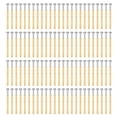 thumbnail image 1 of ANGGREK Pogo Probe Pin,Spring Loaded Test Probe Pin,100pcs Pogo Pin Spring Test Tools Type 2.36mm/0.1in Tube Diameter 34mm/1.3in Length Brass Material PCB Testing Pins, 1 of 8