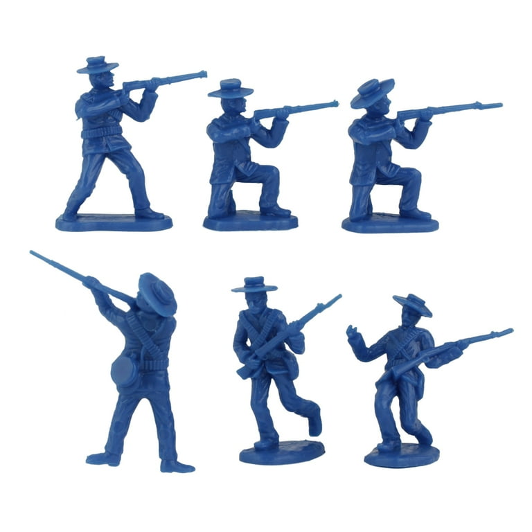 BMC The Alamo Plastic Army Men - Texas vs. Mexico 37pc Soldier