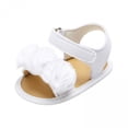thumbnail image 2 of Kiplyki Baby Girls Shoes Non-Slip Rubber Sole High-Top Infant First Walking Shoes Toddler Crib Shoes Newborn Loafers Flats, 2 of 8