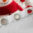 thumbnail image 4 of jejeloiu Cartoon Xmas Snowman Black Out Curtains,Happy New Year Curtains Pack of 2 (42x63 Each),Merry Christmas Bedroom Curtains For Kids,Super Cozy Room Decor, 4 of 6
