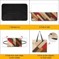 thumbnail image 4 of Colorful Floral Bohemia Picnic Blanket Waterproof Outdoor Beach Blanket Hand-held Pad Suitable for Travel, Camping, Beach, Family Gatherings, 4 of 8