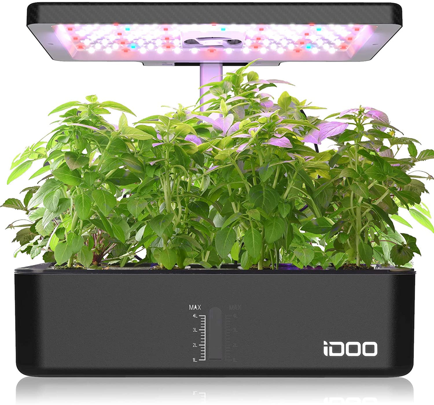Indoor Herb Garden Starter Kit with LED Grow Light Smart Garden Planter for Home Kitchen Automatic Timer Germination Kit 7 Pods, Seeds not included Hydroponics Growing System Height Adjustable 