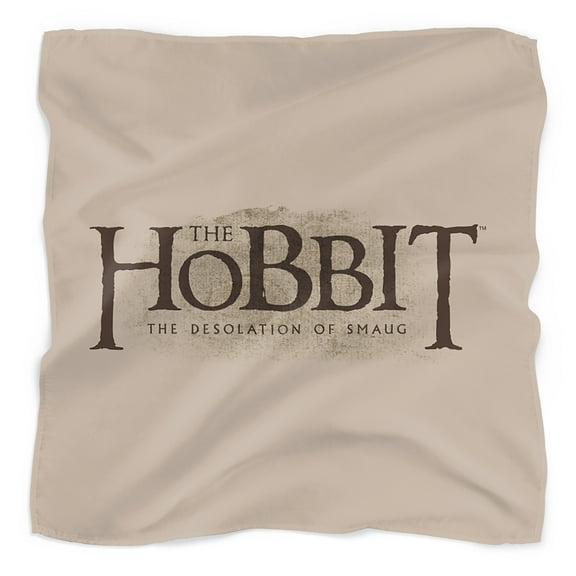 The Hobbit Textured Logo Bandana (21 in x 21 in)