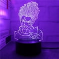 thumbnail image 1 of Luz nocturna LED 3D Hunters Hunters Hisokas que cambia de color, 1 of 1