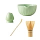 thumbnail image 4 of Juego de 4 batidores de matcha de bambú y soporte para del té, juego de herramientas para preparar té chino, cuenco para matcha con , Verde brillante, 4 of 7