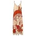thumbnail image 6 of Mushrooms & Tiny Friends Sleeveless Dress Loose Women's Dress Dresses Luxury Evening Dresses, 6 of 9