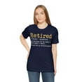 thumbnail image 2 of Retirement Definition Funny Shirt, Unisex Retirement Party Shirt, 2 of 5