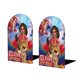 thumbnail image 1 of Elena de Avalor: Princesa Sujetalibros decorativos temáticos, tope para estantería con base antideslizante, uso dual para hogar y oficina - 2 piezas, 1 of 6