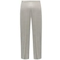 thumbnail image 1 of Plus size 2x Petite Essential Taupe Designer Print Slinky TapeBlack Pants, 1 of 1