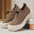 thumbnail image 4 of Zapatos para Correr Senderismo Sombros Espesos Planos Zapatilla Mujeres Transpirables Antideslizantes Cómodos Viajar Y La Primavera Verano Otoño, 4 of 9