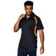thumbnail image 2 of Gamegear® Cooltex - Polo de manga corta transpirable Modelo Riviera Hombre Caballero - Verano/Ejercicio (Negro/Naranja), 2 of 2