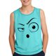 thumbnail image 2 of Camisolas de cuello redondo para niños pequeños y niños a la moda, lindas camisetas con estampado degradado, parte inferior suave sin mangas, camisetas para niñas, 2 of 6