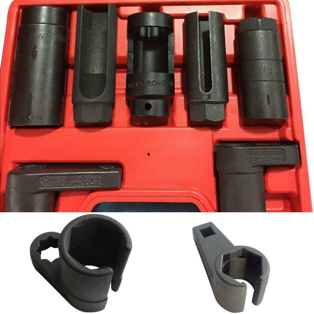 7PC O2 Sensor Socket Kit Auto Oil Pressure Sending Unit Master Wrench