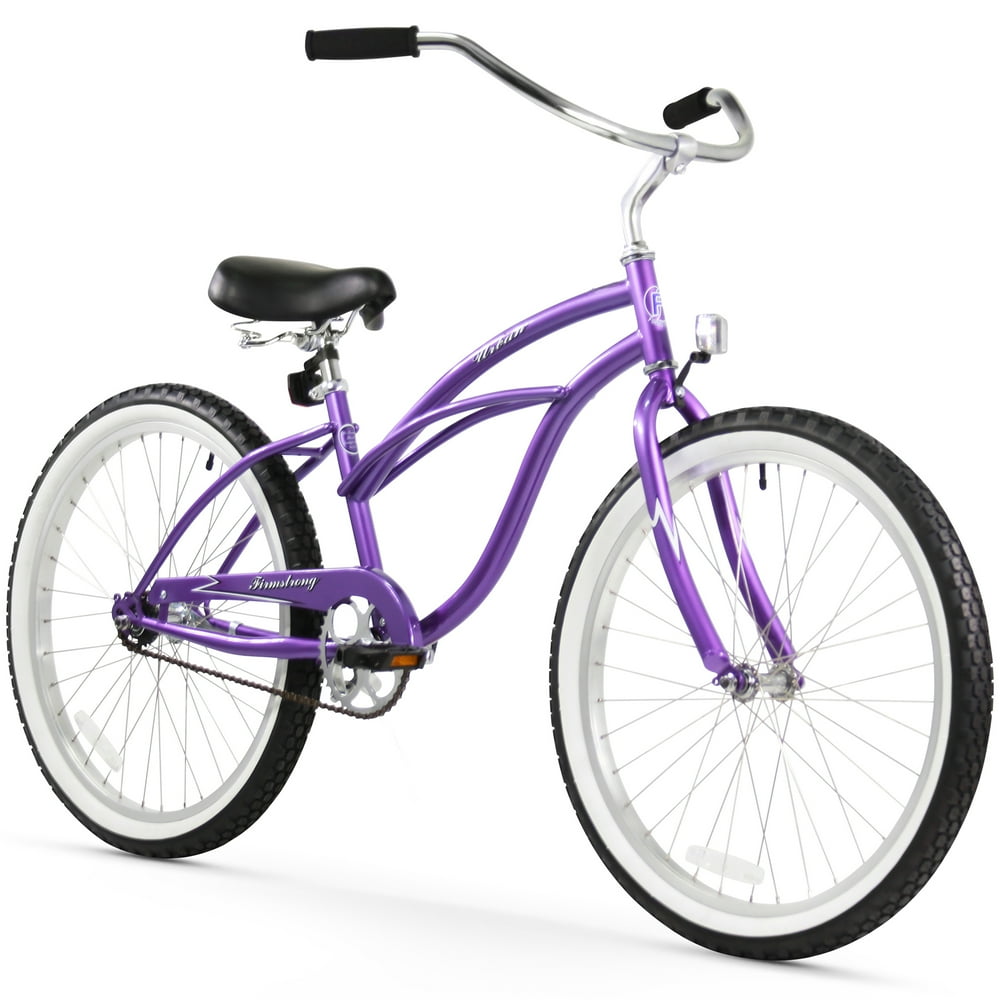 Firmstrong Urban Lady, 24", Women's, Single Speed, Purple