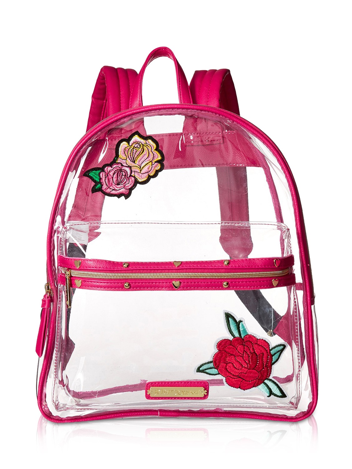 betsey johnson clear tote