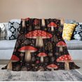 thumbnail image 2 of Nawypu Mushroom Blanket Soft Lightweight Flannel Throw Blankets for Girls Boys Kids Men Women Birthday Mushrooms Gifts, 2 of 6