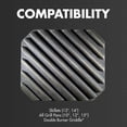 thumbnail image 5 of FINEX 8" Grill Press - Cast Iron Press for Grilling - Superior Heat Retention - Even Cooking - Versatile Grill Press - Pre-Seasoned Cast Iron - Compatible with FINEX Skillets, Grill Pans & Griddle, 5 of 7