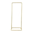 thumbnail image 2 of ZZkhGO Gold Metal Wedding Arch Stand, Rectangular Backdrop Frame for Party Event Decor, 50x80x130cm Iron Arch with Rust-Proof Coating for Indoor Outdoor Ceremony, 2 of 6