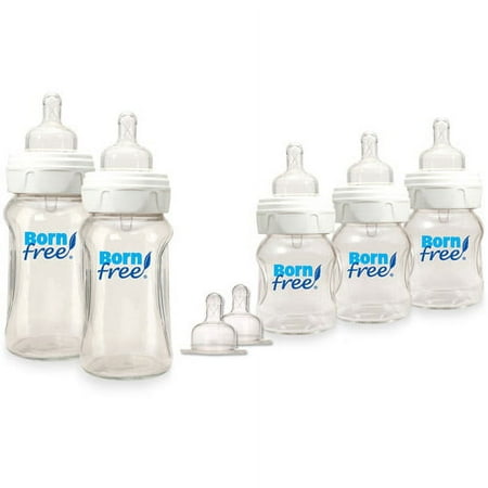 Bornfree - Vented Glass Bottles Gift Set