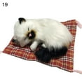 thumbnail image 1 of Simulation Cute Cat Kitten Sound Plush Doll Toy with Sleeping Mat Home Decor, 1 of 10