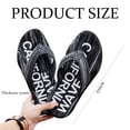 thumbnail image 4 of Chanclas unisex de suela blanda que no son fáciles de deslizar, zapatillas de moda, zapatos de playa informales., 4 of 5