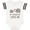 Football White and Black, variant on Inktastic My Godmother Loves Me Boys or Girls Baby Bodysuit