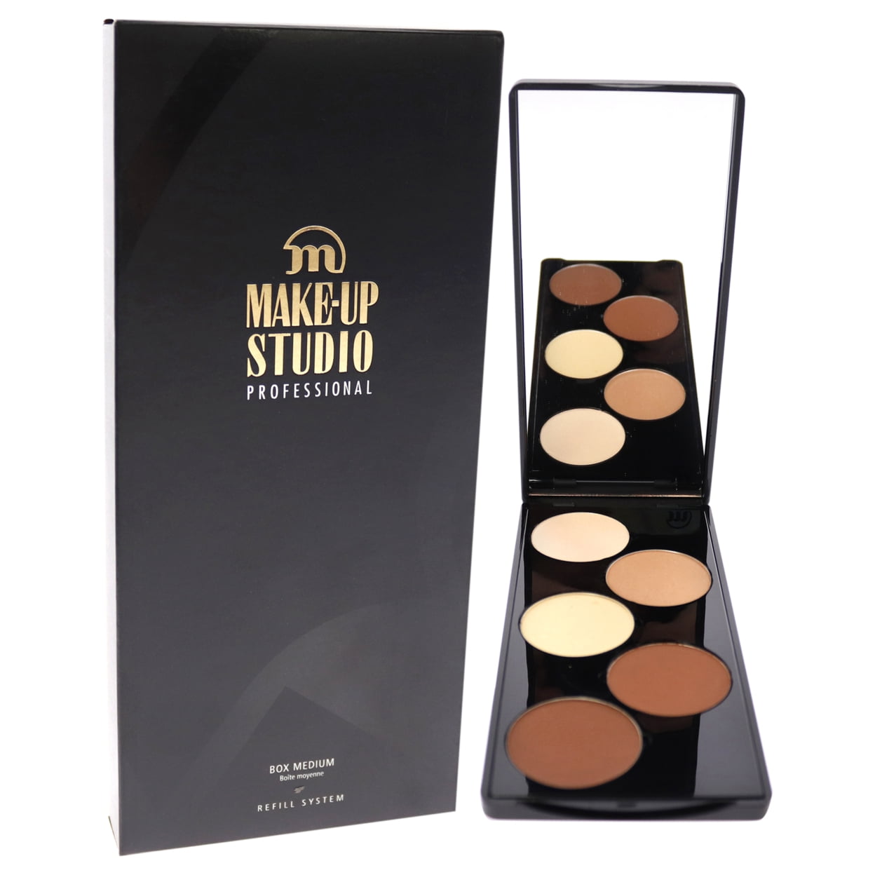 Make-Up Studio Shaping Box Powder, Highlighter Makeup, Light, 0.55 oz