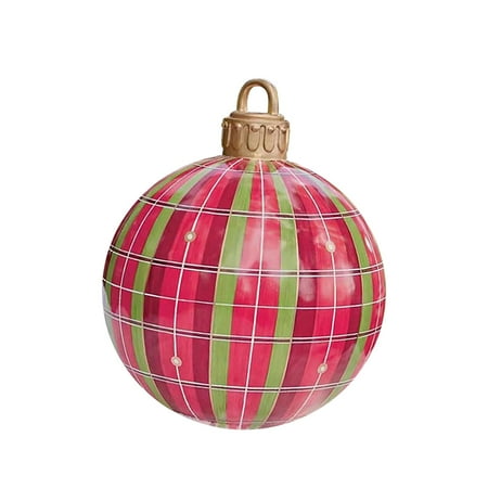 

60cm Christmas Decorative Balloon Outdoor Printed Inflatable Toy Craft