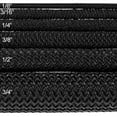 thumbnail image 3 of Paracord Planet Black Diamond Weave Shock Cord - Multiple Diameter Options - Various Lengths, 3 of 5